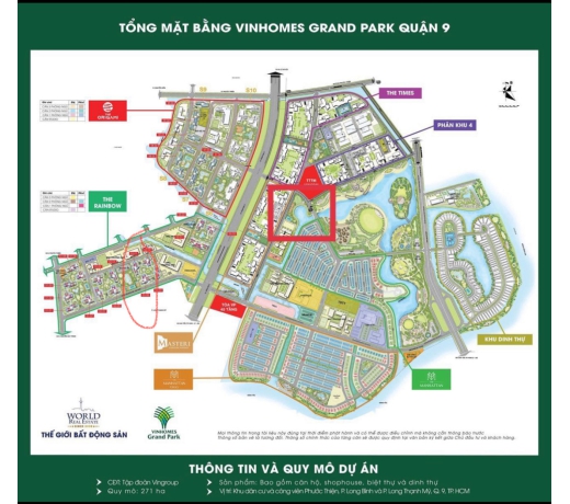 Căn hộ cho thuê và bán - Vinhomes Grand park Q9