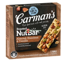 Carman's Roasted Nutbar -  almond Hazelnut & Vanila