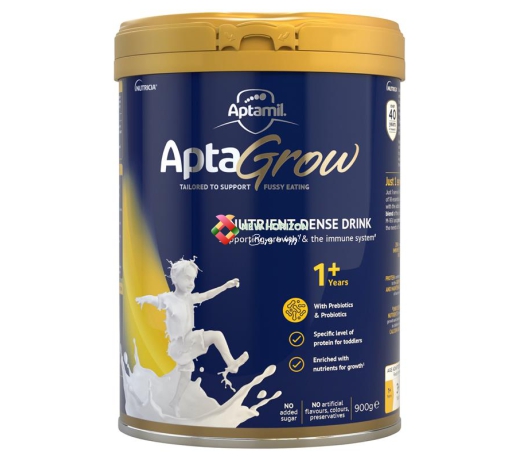 AptaGrow Nutrient-Dense Milk Drink From 1+ Years 900g
