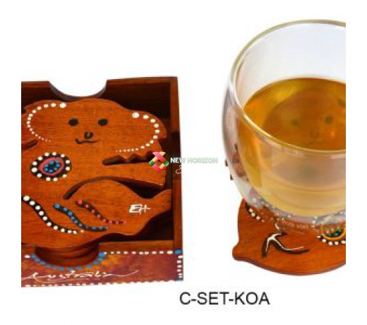Bộ lót ly 6 món gấu Koala