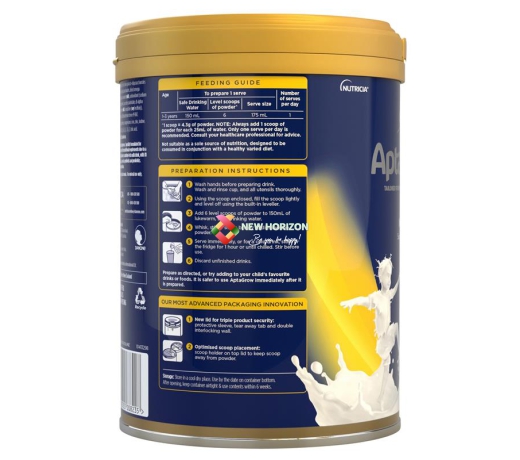 AptaGrow Nutrient-Dense Milk Drink From 1+ Years 900g