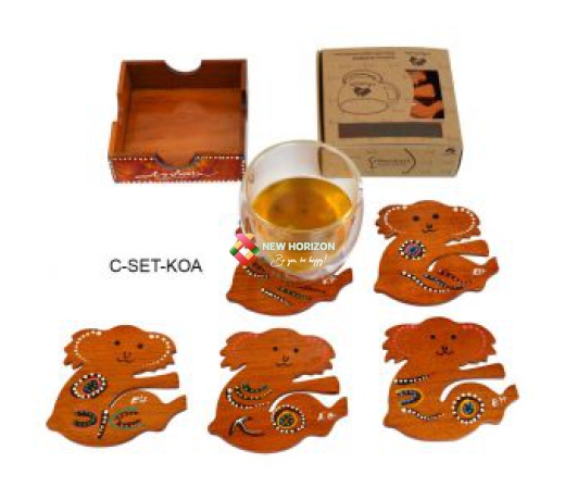 Bộ lót ly 6 món gấu Koala