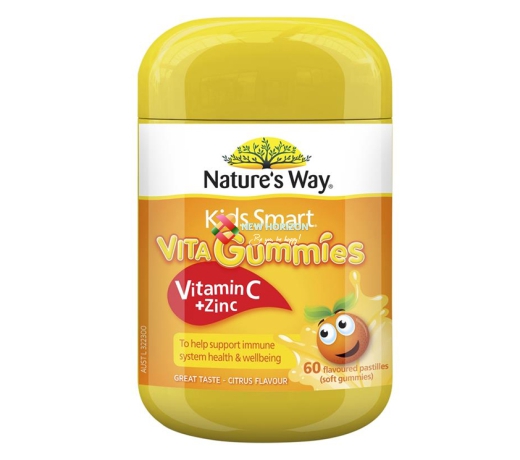 Gummies Vitamin C + Zinc 60 Pastilles