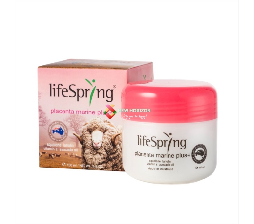 Kem nhau thai cừu LifeSpring Placenta Marine Plus+ 100ml