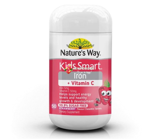 Nature's Way Kids Smart - Iron Vitamin C Chewables